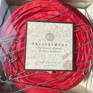 Potterybarn paper lanterns
